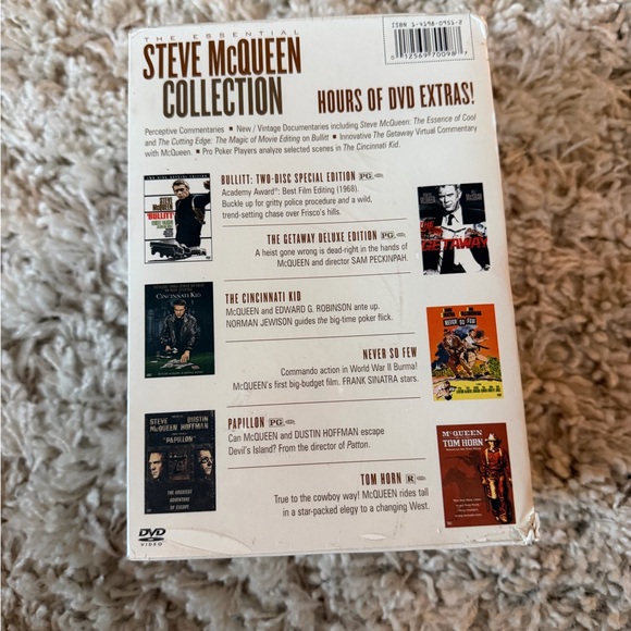 Steve McQueen Collection DVD Set - Picture 2 of 3